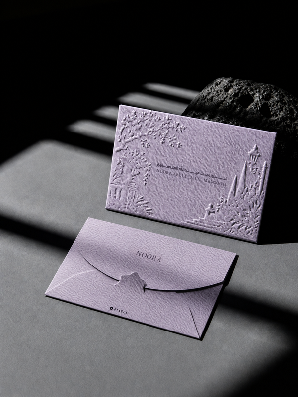 Embossing / Debossing Envelopes – Pixels • بيكسلز
